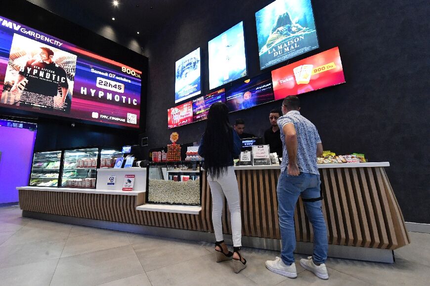 Filmmakers hope that multiplexes like the one in the Garden City mall in Algiers might help revive the industry