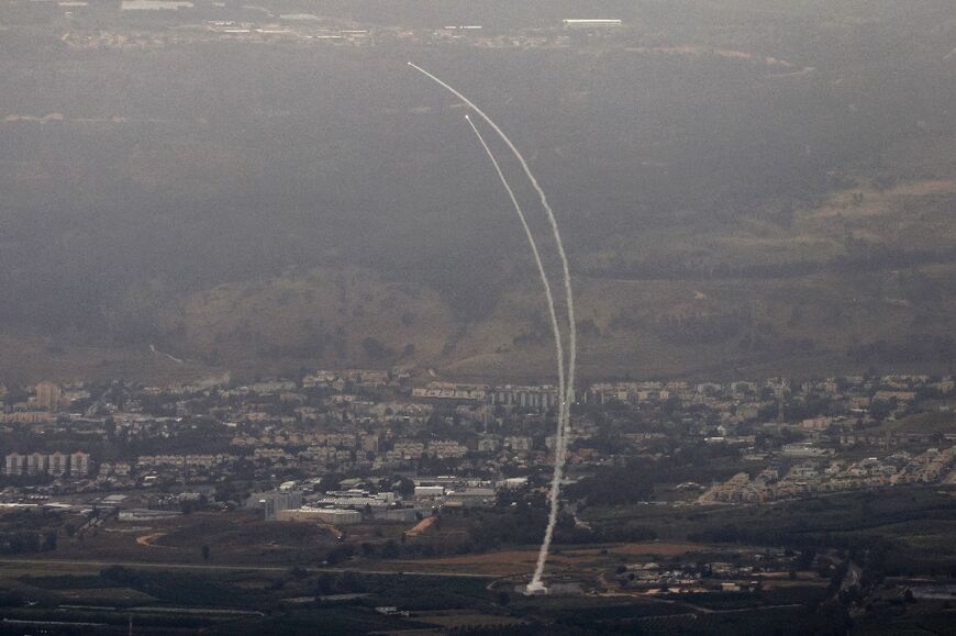Israel air defences intercept most incoming fire by Hezbollah but some gets through