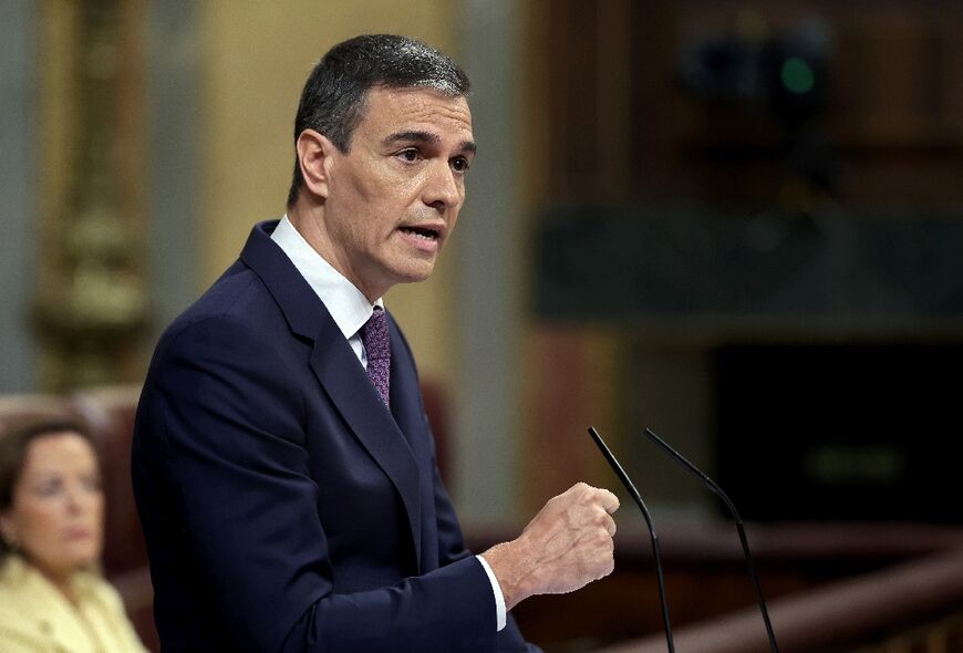 Spain's Prime Minister Pedro Sanchez says Madrid will recognise Palestine as a state on May 28, 2024