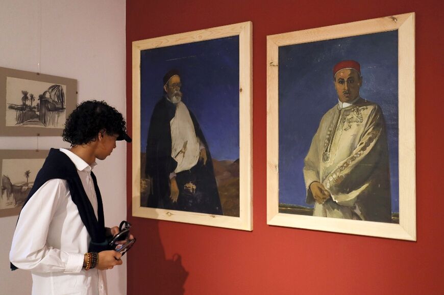 A lifetime of works by the late artist adorn the museum's walls