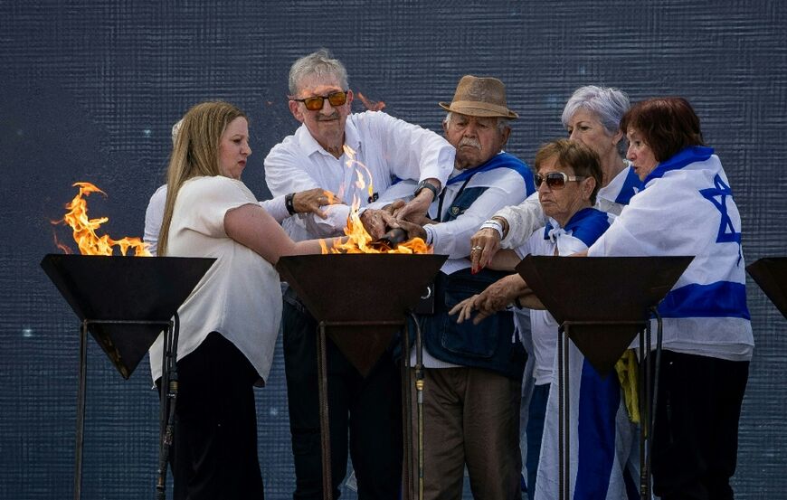 Holocaust survivors and October 7 attack survivors took part in the annual March of the Living