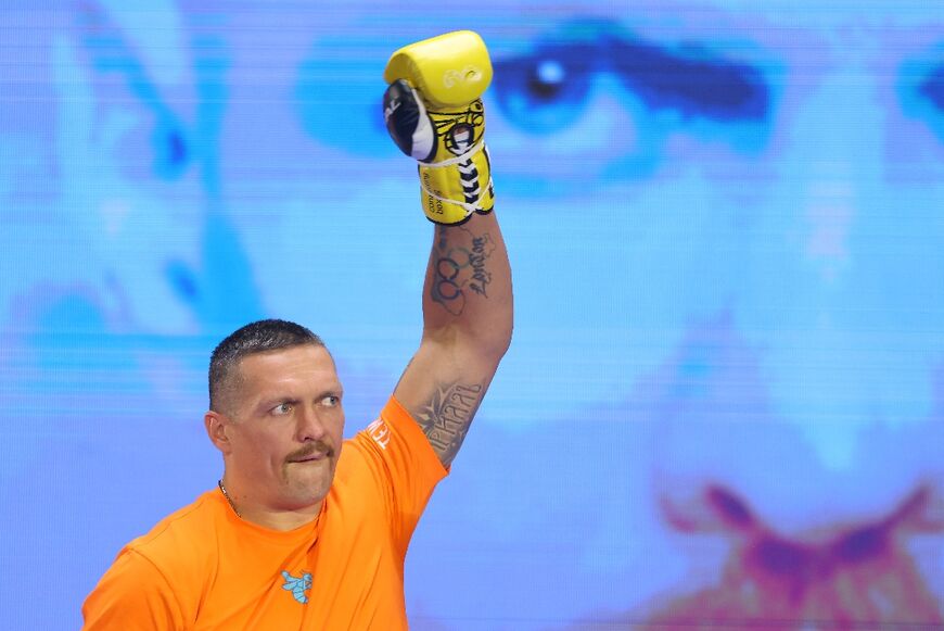 Usyk is a former undisputed cruiserweight champion