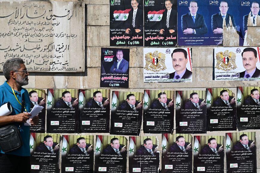 The Baath party -- in power since 1963 -- and its secular left-wing and Arab nationalist allies are running virtually unopposed in the vote