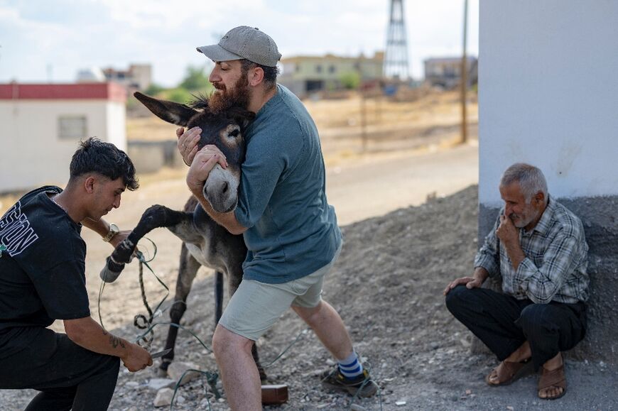 Hasan Kizil has been convincing farmers not to send injured animals to the slaughterhouse