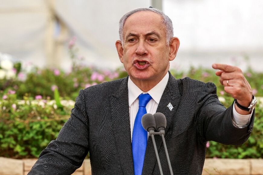 Israeli Prime Minister Benjamin Netanyahu, in a file picture from June 18, 2024