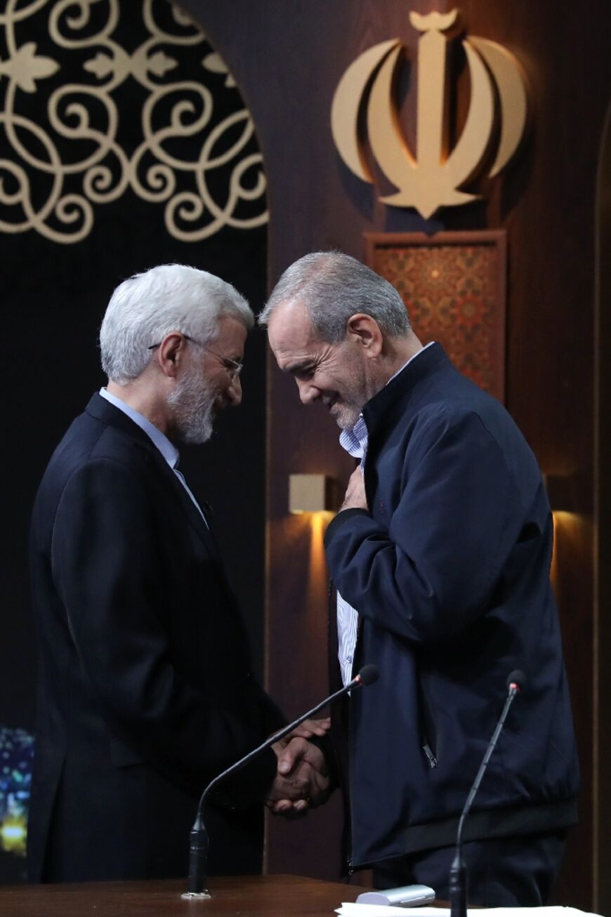 Pezeshkian, who was the only reformist permitted to stand, won the first round of the election, while the former nuclear negotiator Jalili came in second