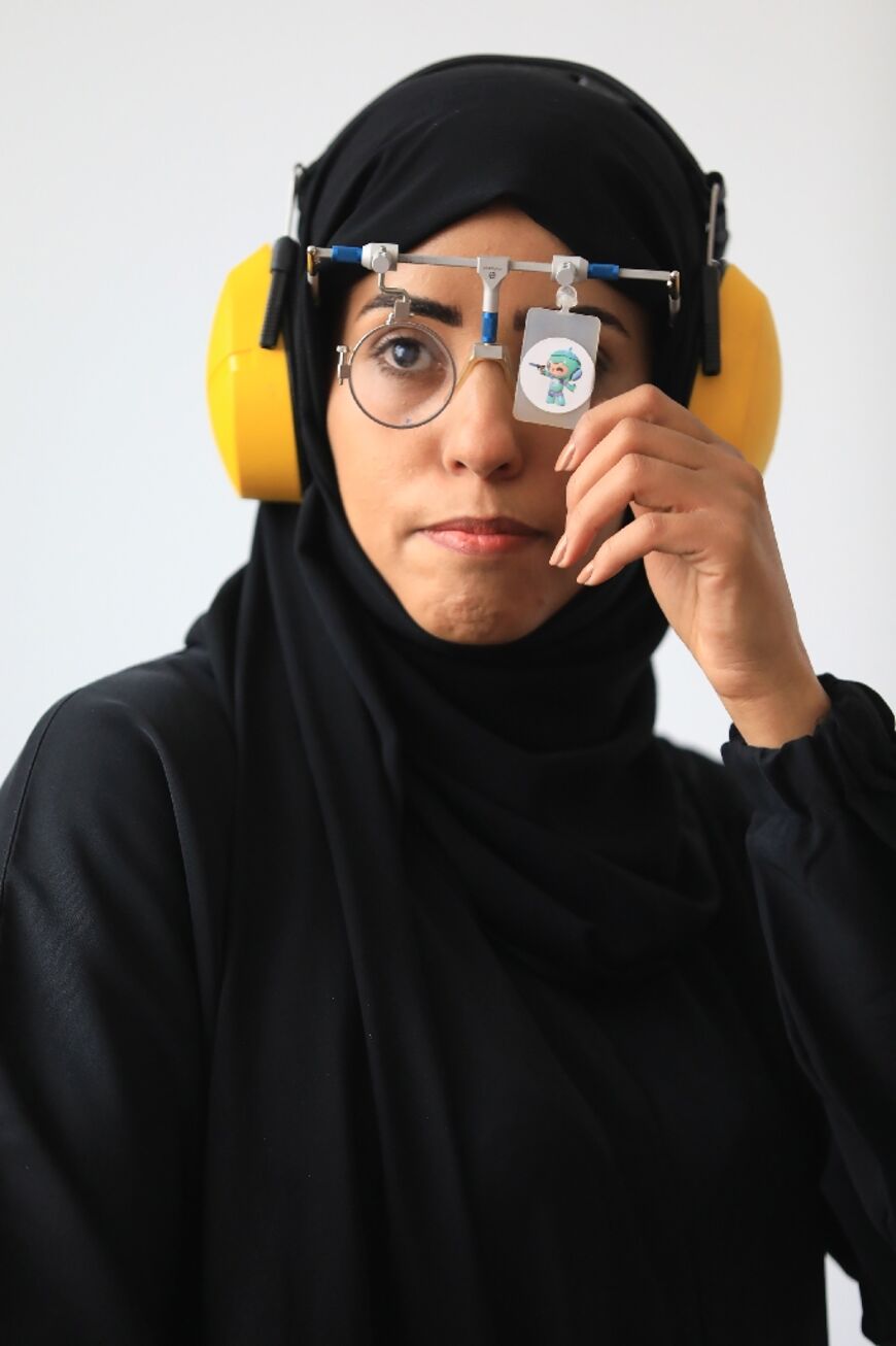 Air pistol shooter Yasameen al-Raimi is the only woman in Yemen's four-strong Olympic team