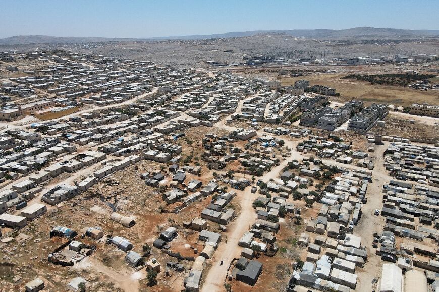 International funding has dried up for aid at impoverished displacement camps in Syria's rebel-held northwest