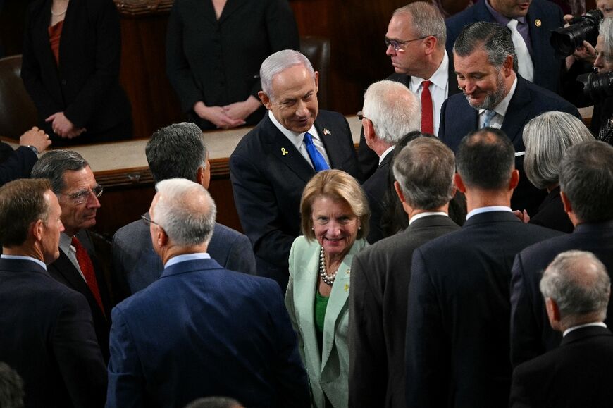 Benjamin Netanyahu was seeking to buoy support from Israel's main backer with a speech to Congress as the war against Hamas barrelled toward 300 days