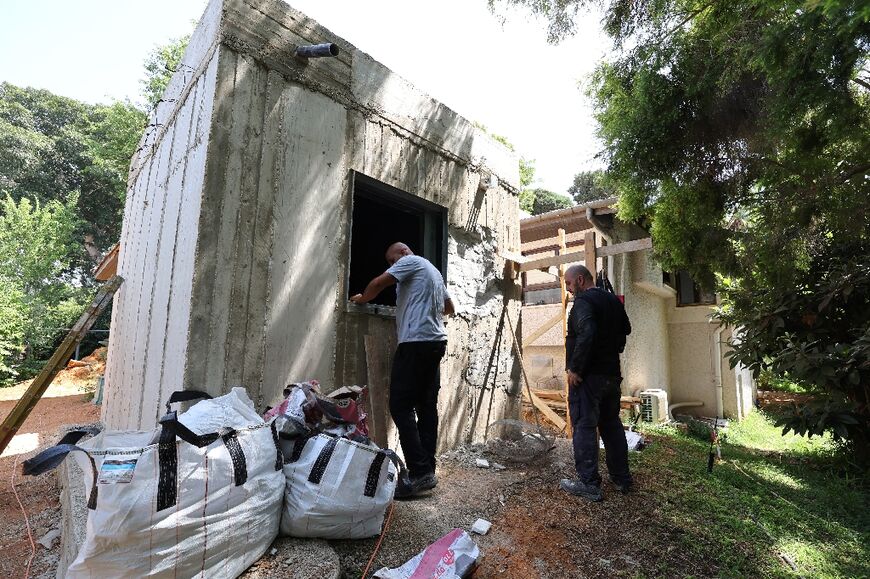 A solid reinforced concrete room is strong enough to protect people from a major blast