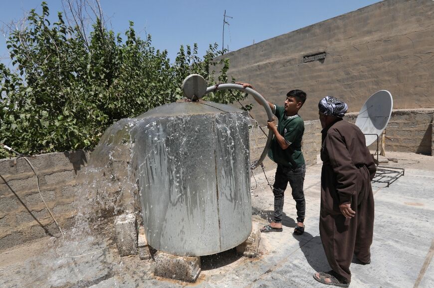 Many residents of Arbil can go days without water supplied to their houses 