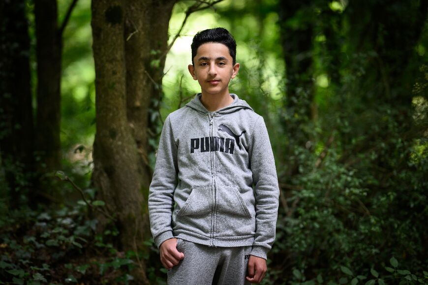 Fares, 14, is recovering after a head wound that plunged him into a coma for more than three weeks