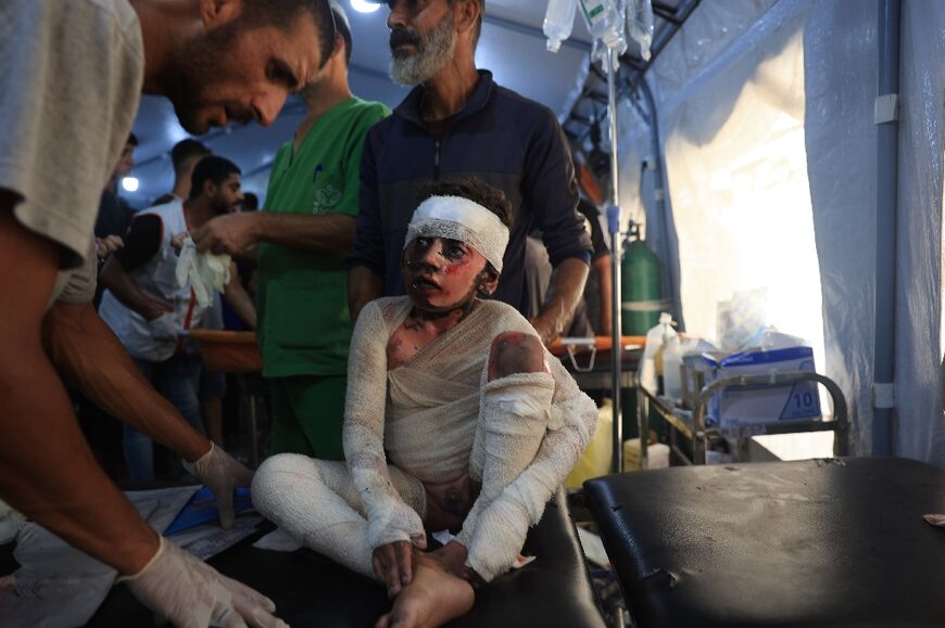 The Israeli offensive has wounded more than 91,000 Palestinians, the Gaza authorities say