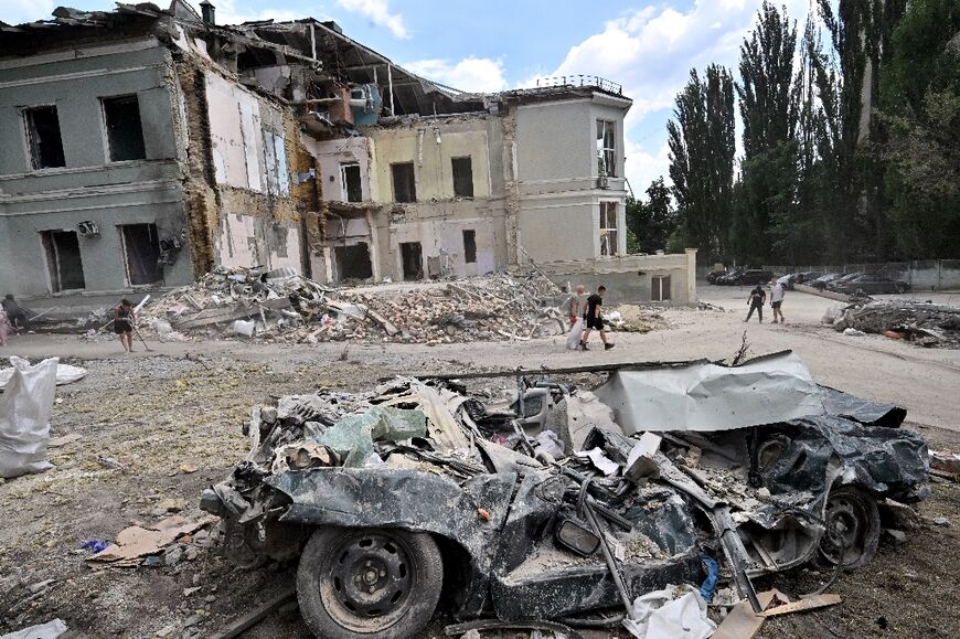 A Russian cruise missile devastated Ukraine's largest children's hospital Okhmatdyt on July 12