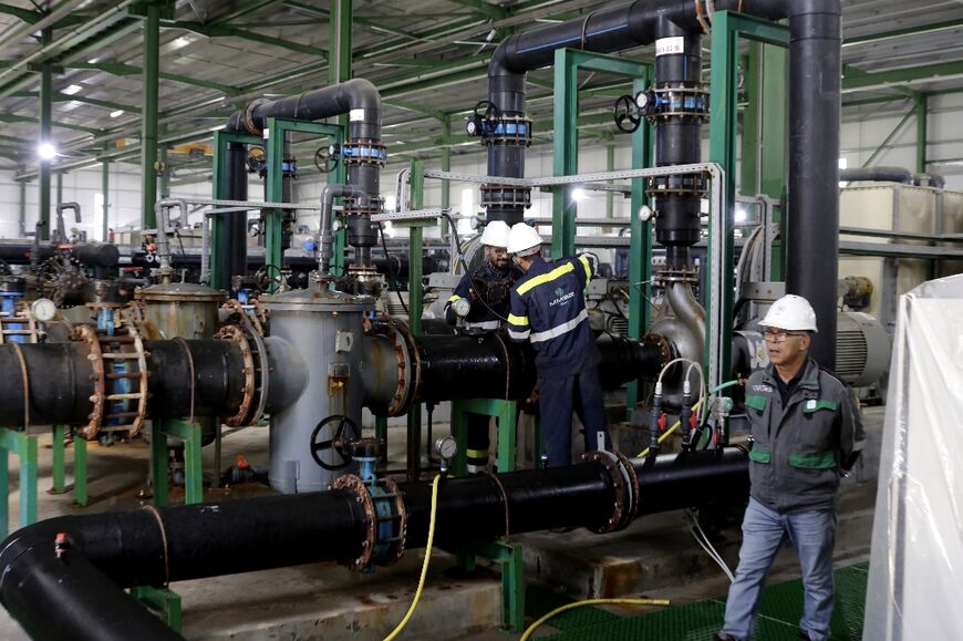 Authorities in Safi were in a "race against time" to build a regular desalination plant which now serves all of its 400,000 residents