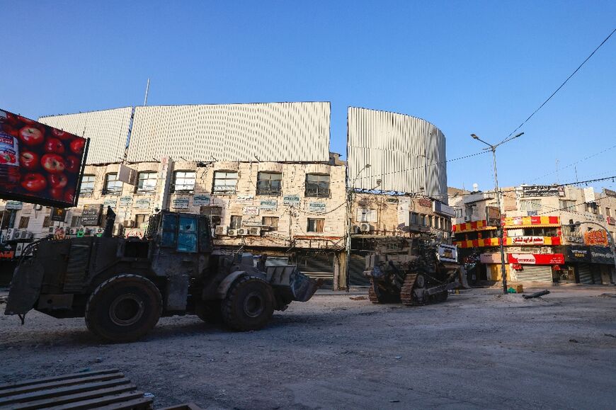 Israeli military bulldozers deploy in Jenin refugee camp -- the local governor, Kamal Abu al-Rub, said Israeli forces have repeatedly 'destroyed what we have rebuilt'