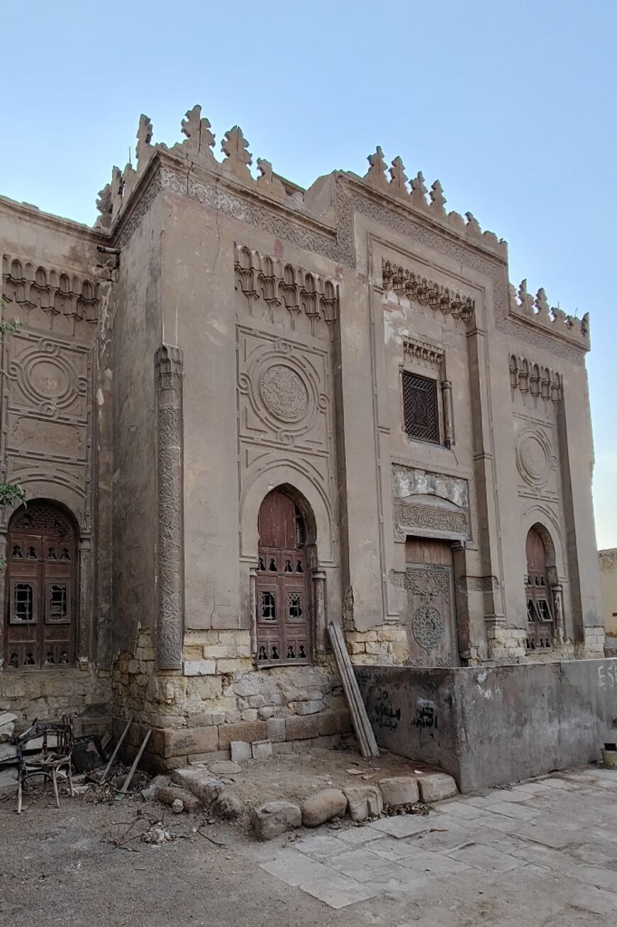 The El-Meligui family tomb stands in a historic Cairo cemetery that will be partially razed to accommodate the growing mega-city