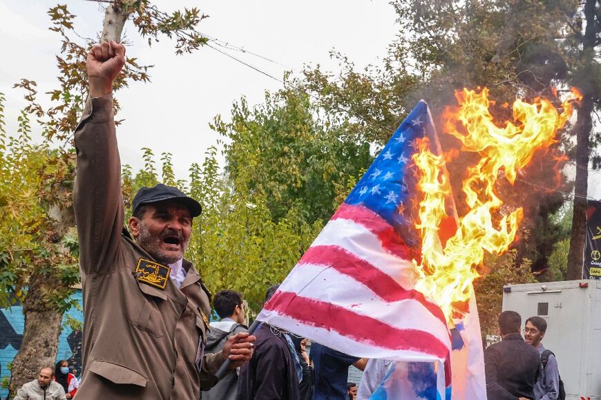 The rally took place two days before the US presidential elections