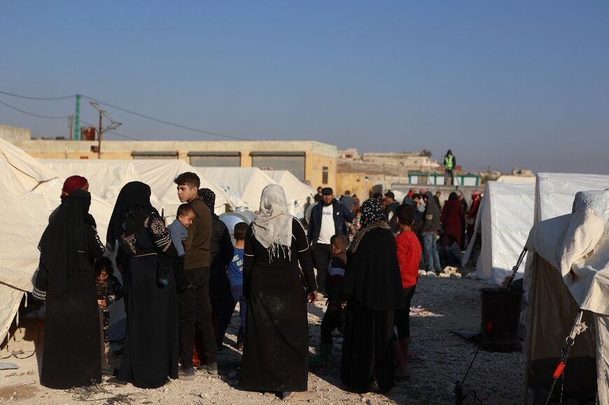 The renewed fighting in northwest Syria has displaced thousands of people