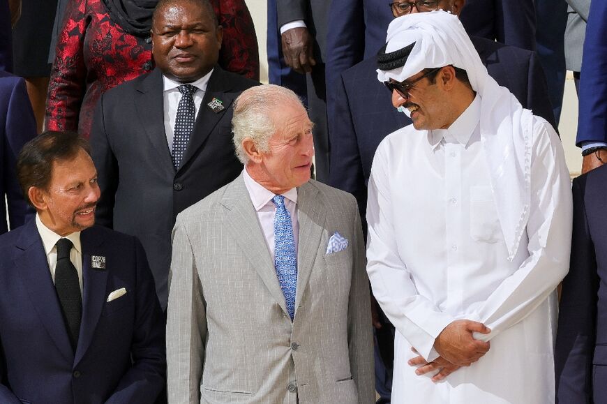 The emir last met Britain's head of state King Charles III at the COP28 climate change summit in December 2023