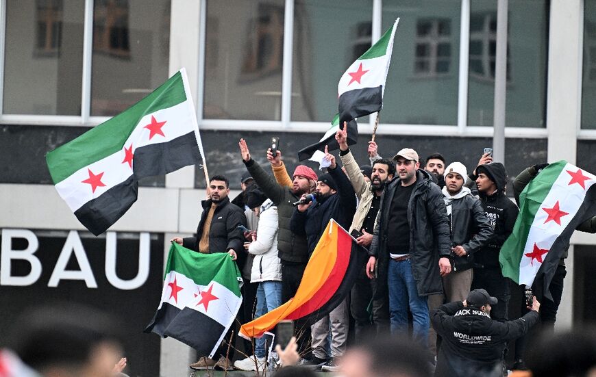 Germany's Syrian community celebrated the fall of the Assad regime