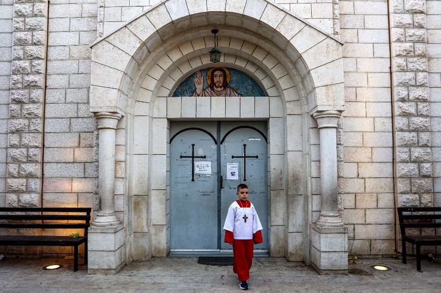 Gaza's small Christian commmunity this year marks the second Christmas under the shadow of war