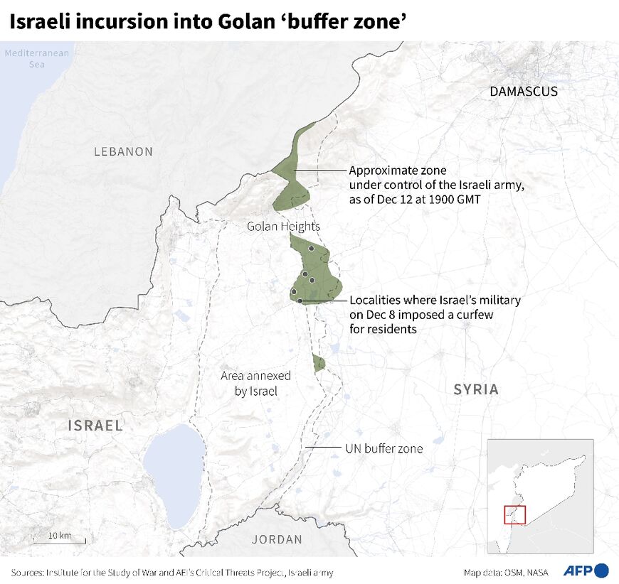 Israeli incursion into Golan buffer zone