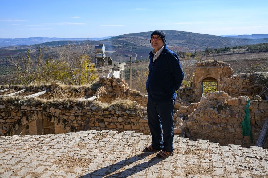 Mehmet Erturk's village, Magaracik, lies just across the fields from the Syrian border