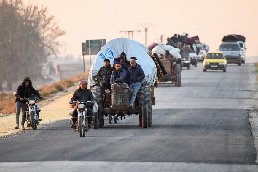 The United Nations says 115,000 people have been newly displaced across Idlib and northern Aleppo by the fighting