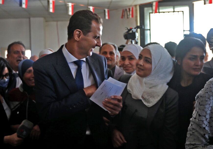 In multiple votes held over the years, conducted solely on government-held territory, Assad has taken the vast majority of the ballots, amid accusations from Western countries that the wartime elections were neither free nor fair