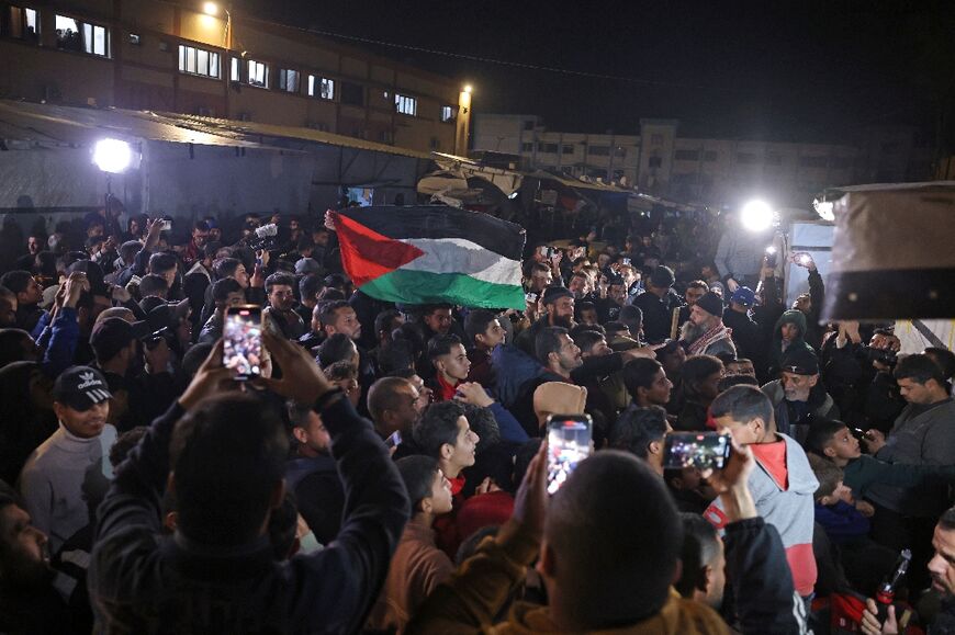 The announcement of the ceasefire agreement sparked celebrations in Gaza