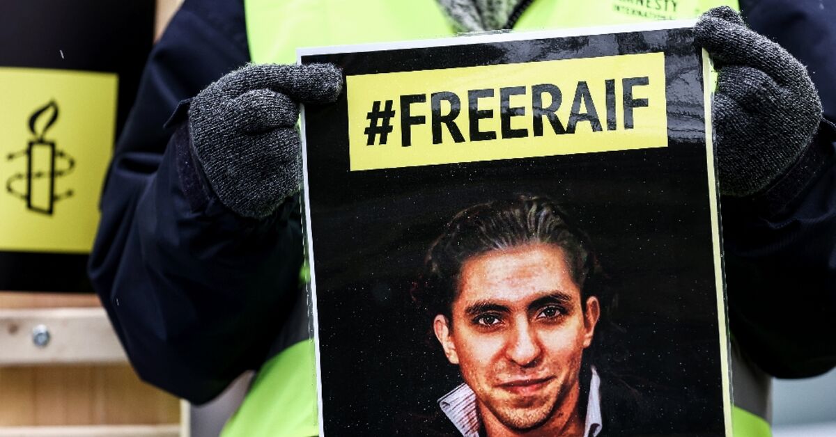 Saudi Arabia confirms 10-year journey ban for freed blogger Raif Badawi
