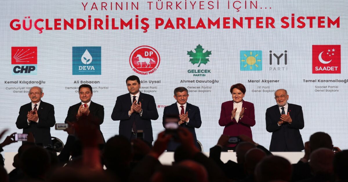 Turkey’s opposition unites upfront of 2023 elections