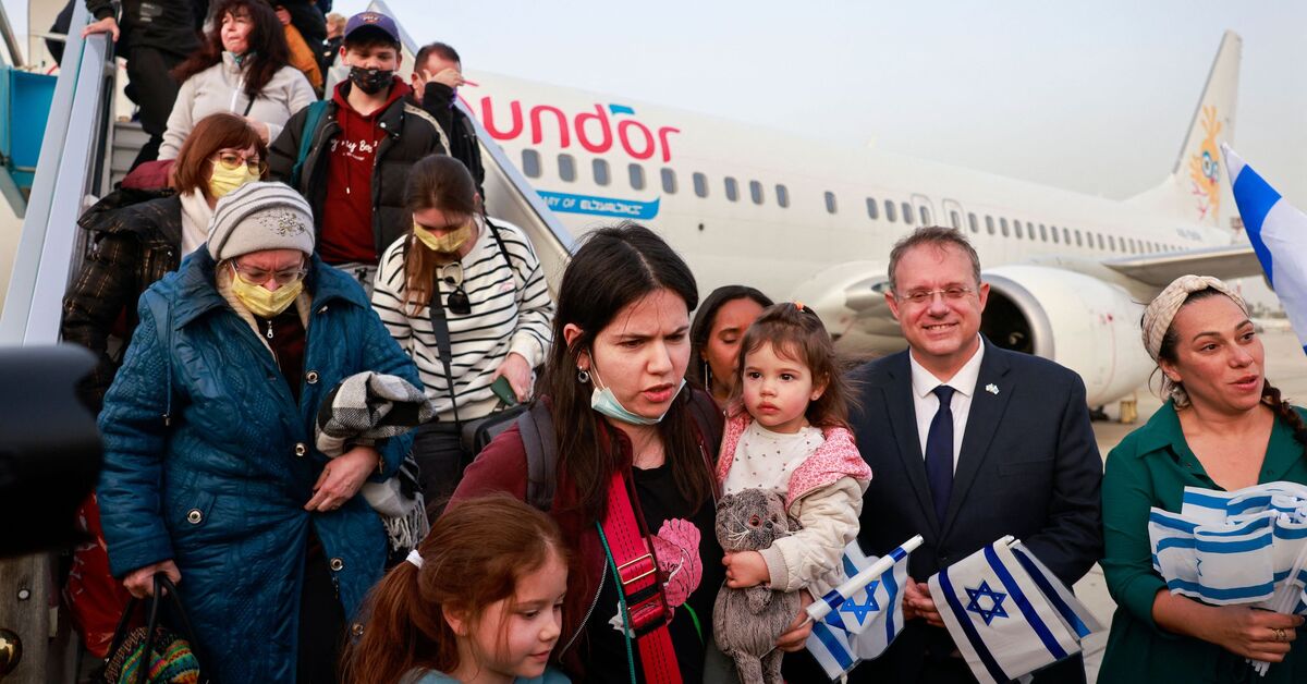 Israel wants long-term plans to soak up Ukrainian immigration wave