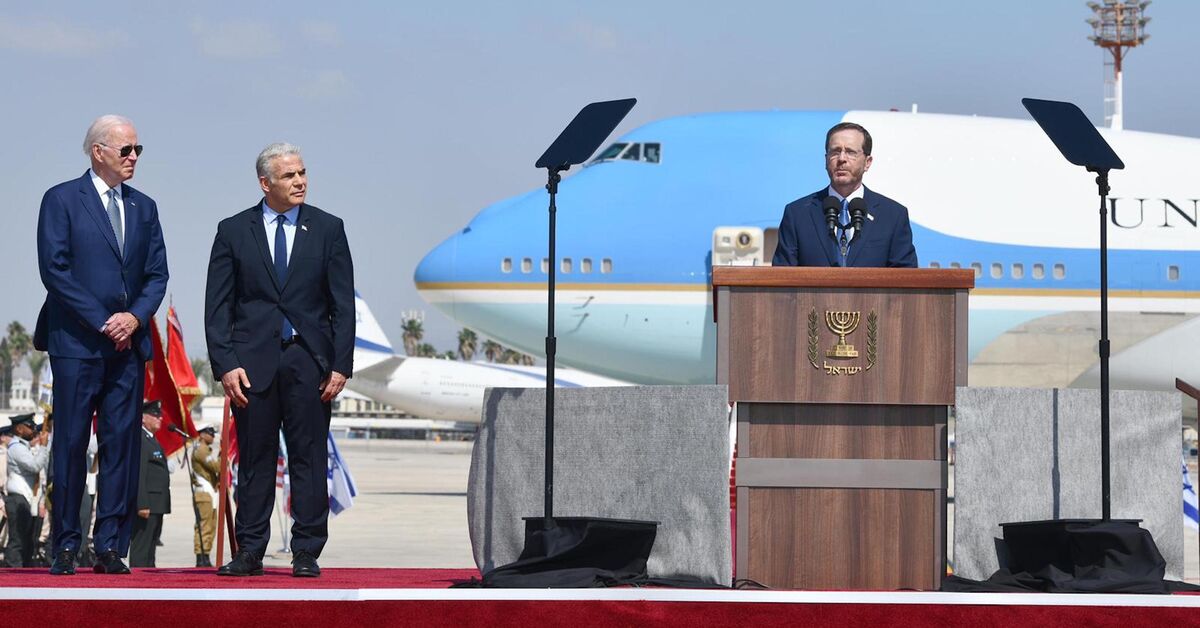 Biden arrives in Israel - Al-Monitor: The Middle Eastʼs leading ...