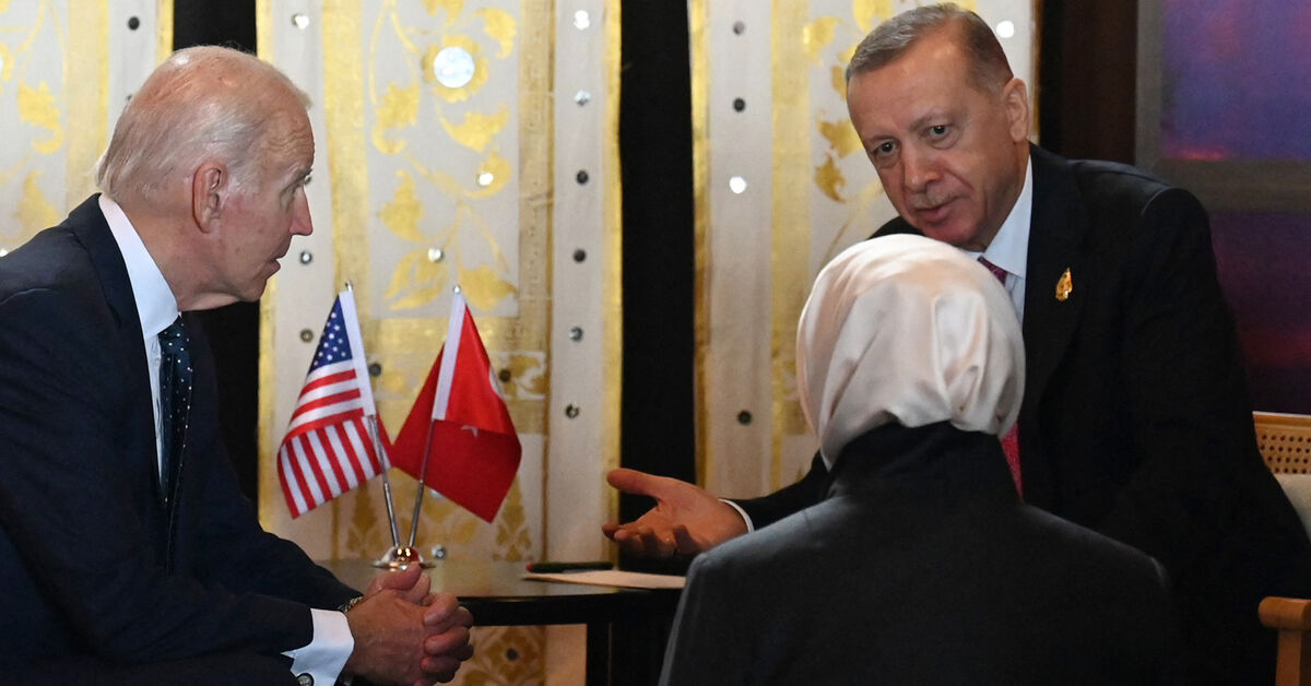 Erdogan, Biden talk NATO enlargement, security at G20