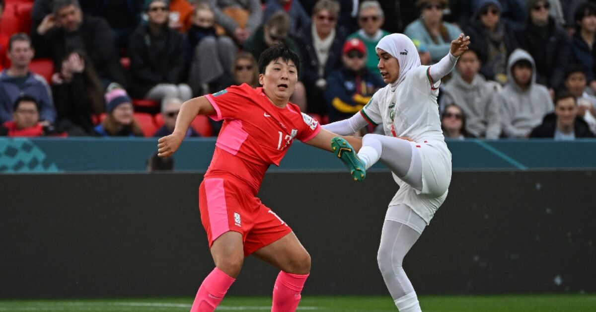 First senior-level Women's World Cup player to compete in hijab