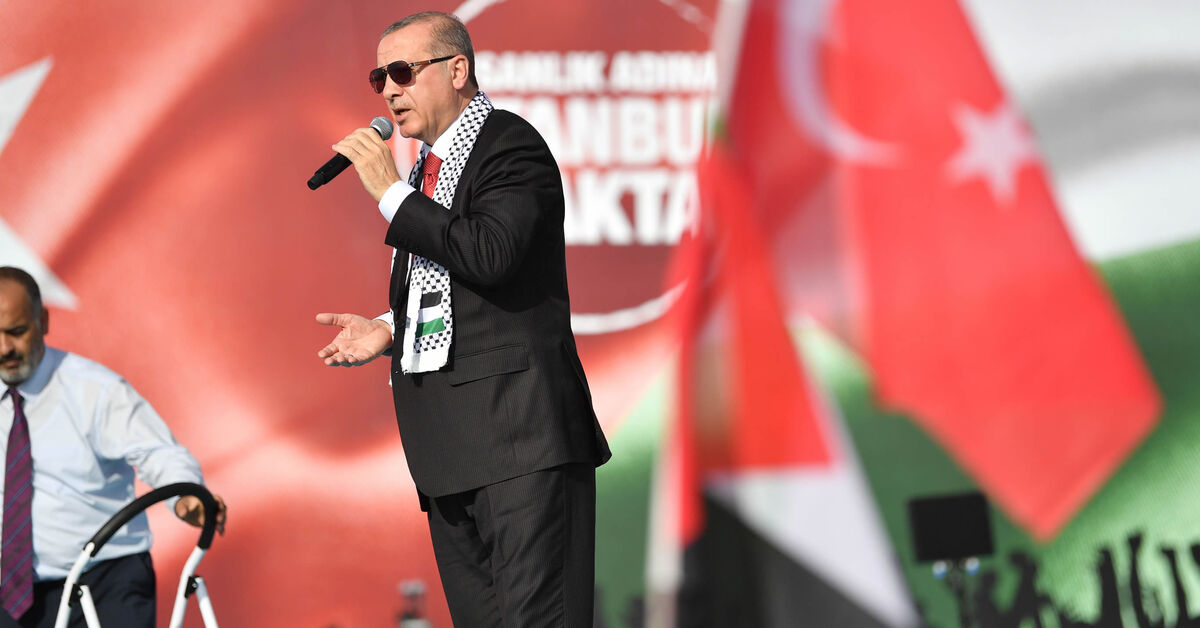 Turkey’s Erdogan strikes moderate stance as Israel-Hamas war rages