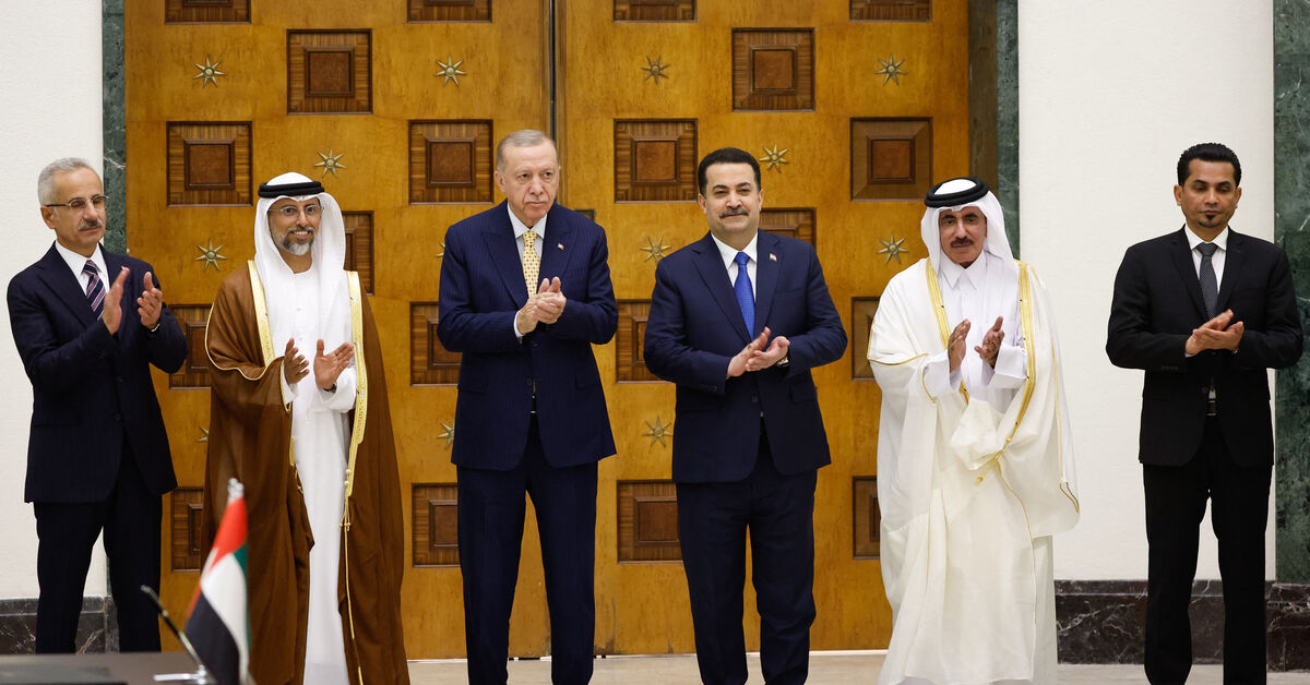 Turkey, Iraq, UAE, Qatar ink B transportation deal during Erdogan visit