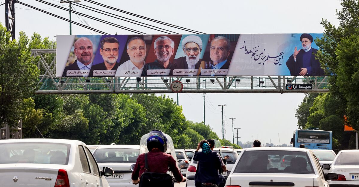 Iran’s 6 presidential candidates spar in first debate over sanctions and struggling economy